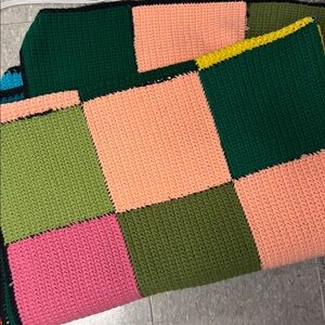 Patch Handmade Blanket Square Pattern